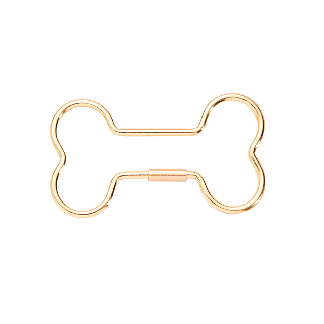 Donkey Porte clef OS coloris or