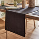 WINKLER Chemin de table Delia Anthracite