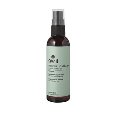 AVRIL Huile corps et visage Huile végétale de jojoba Vert Jojoba 100ML