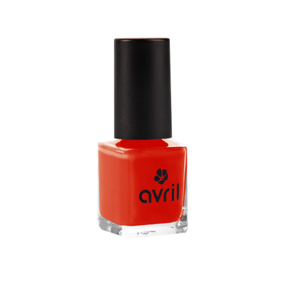 AVRIL Vernis à ongles Coquelicot Rouge 7ML