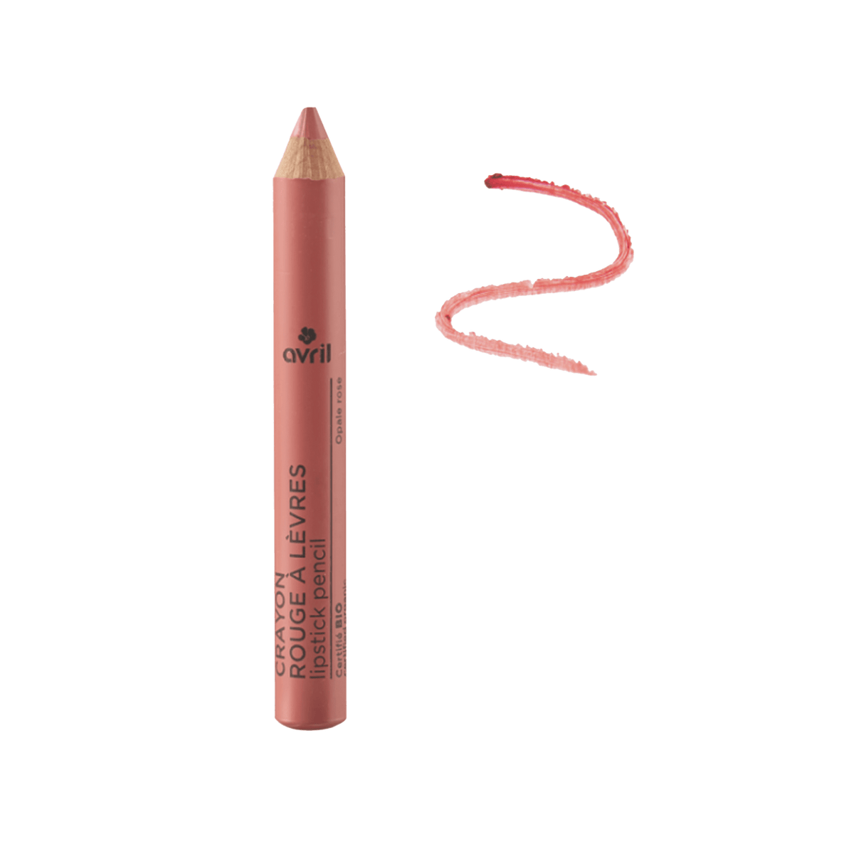 AVRIL Rouge à lèvres Crayon jumbo opale rose Rose pâle 2G