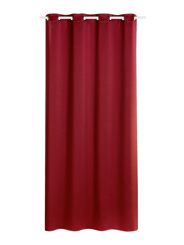 Rideau SYBILLA coloris marsala 140 x 260 cm