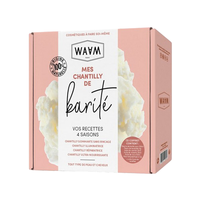 WAAM Coffret cosmétique MES CHANTILLY DE KARITE 4 SAISONS karite