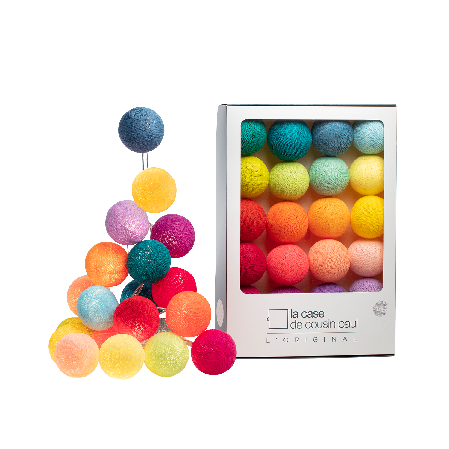 LA CASE DE COUSIN PAUL Guirlande lumineuse L'original tao tong Multicolore