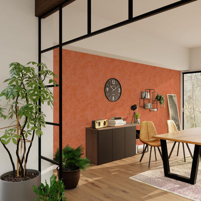 Papier peint intissé Soft Terracotta Trame