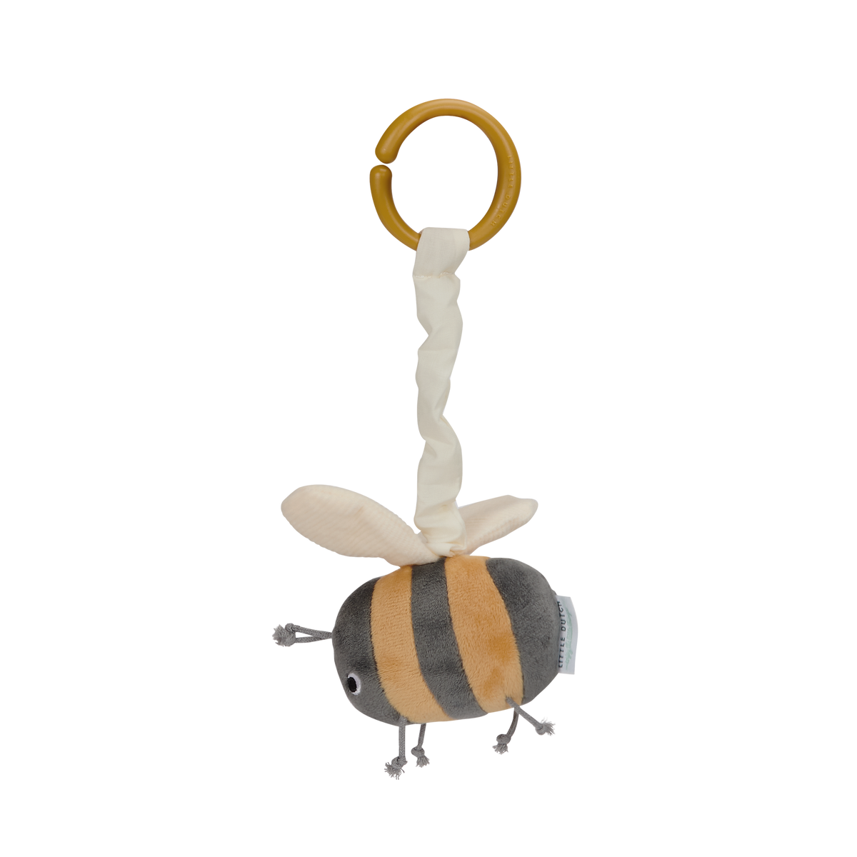 LITTLE DUTCH Peluche musicale Abeille vibrante Jaune