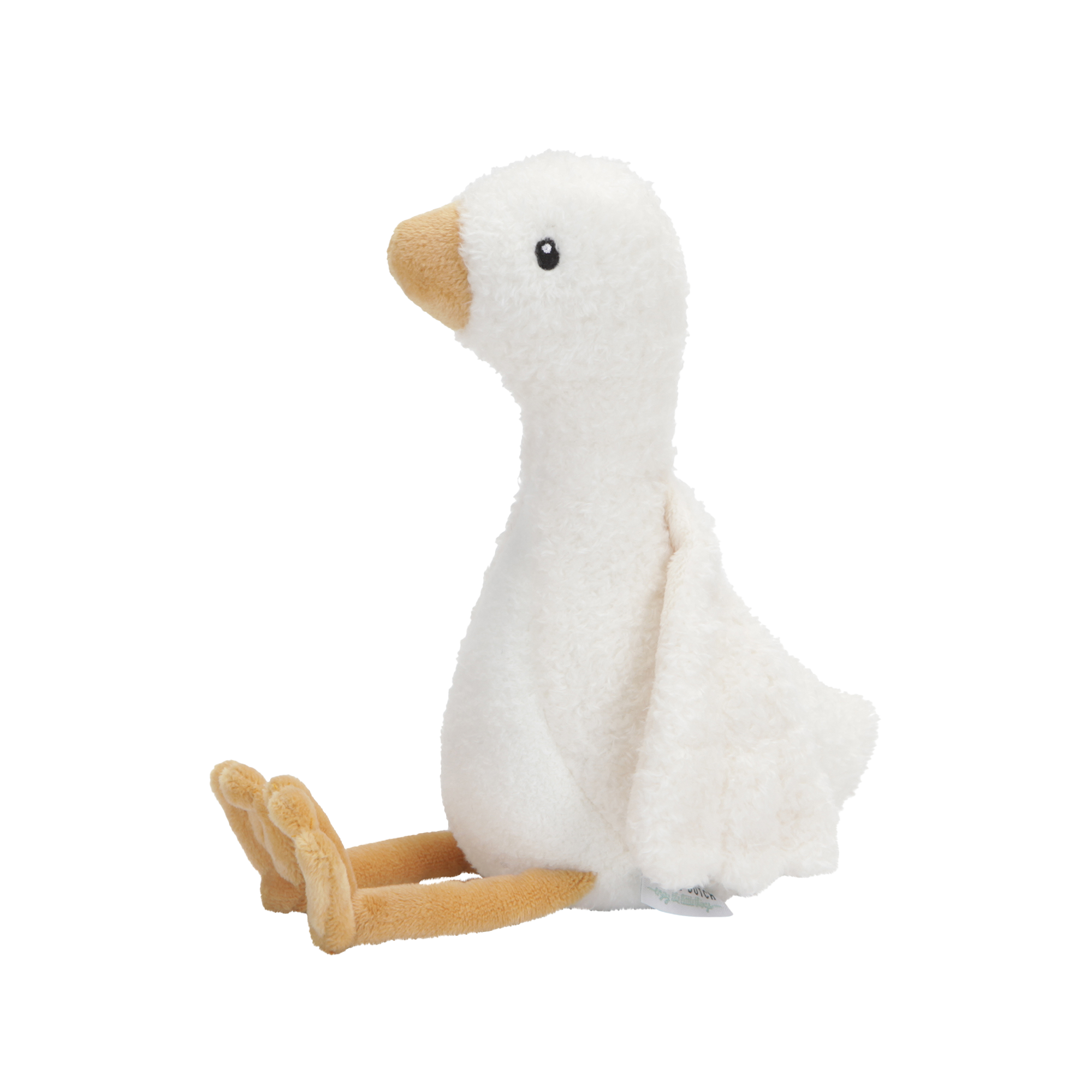 LITTLE DUTCH Peluche Little goose Blanc
