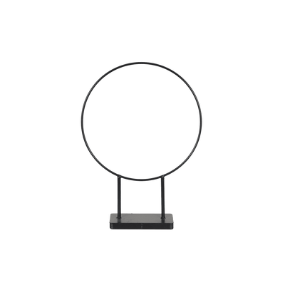 Support Black ring s Noir