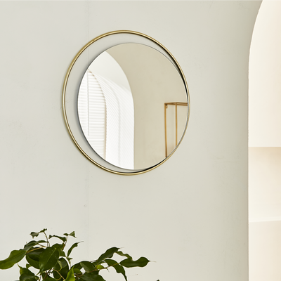 Miroir en métal Antoinette Or