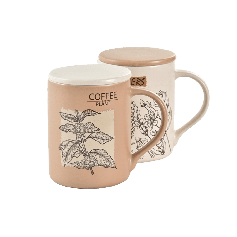 Mug Botanique Multicolore 420ML