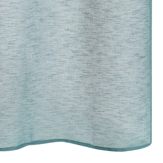 Voilage LILOU coloris bleu canard 140 x 260 cm