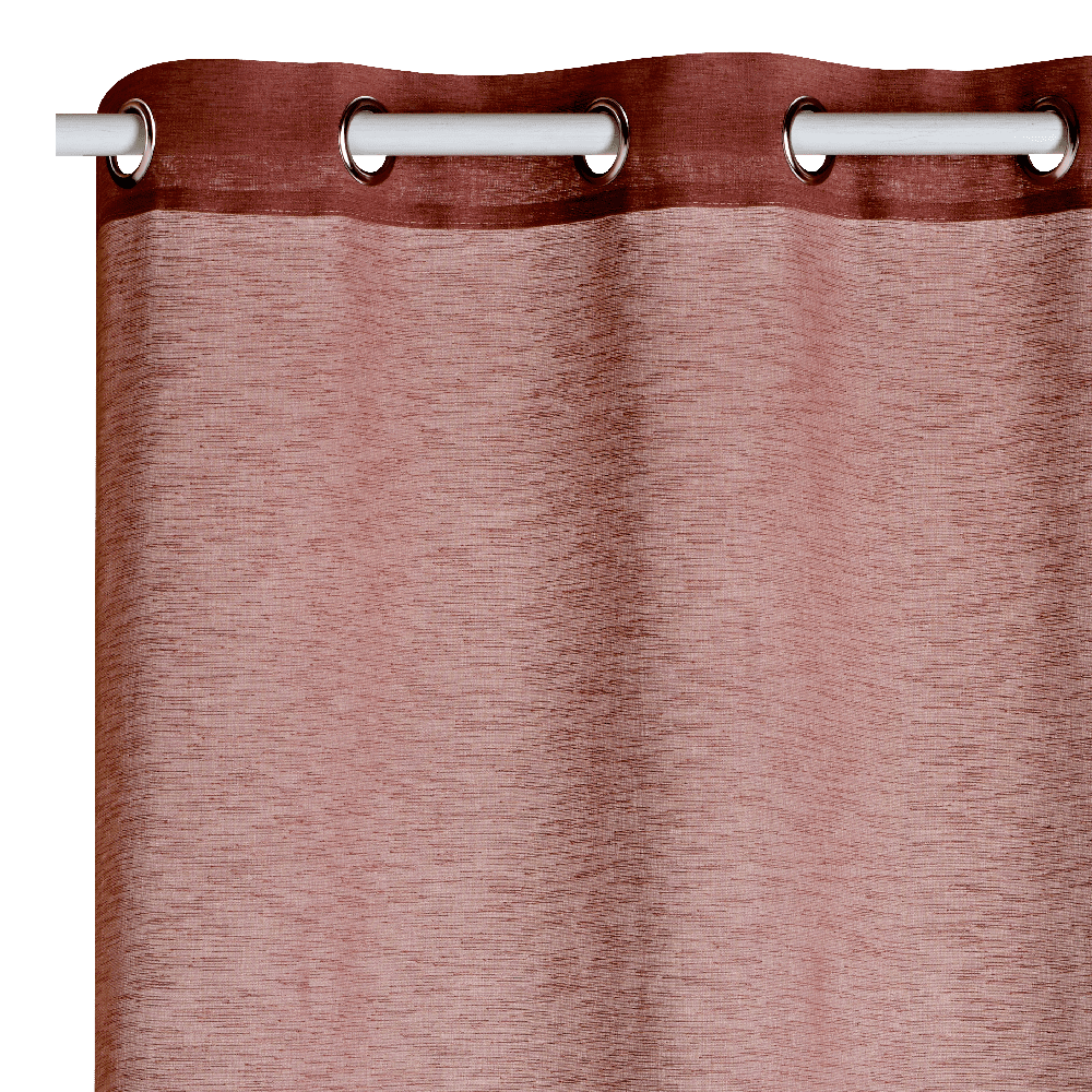 Voilage Lilou Terracotta