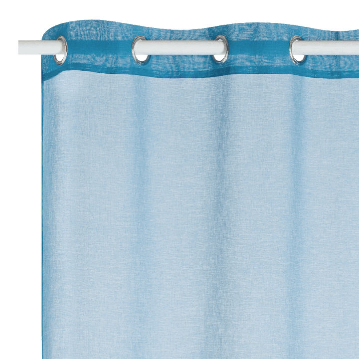 Voilage Colors Bleu turquoise