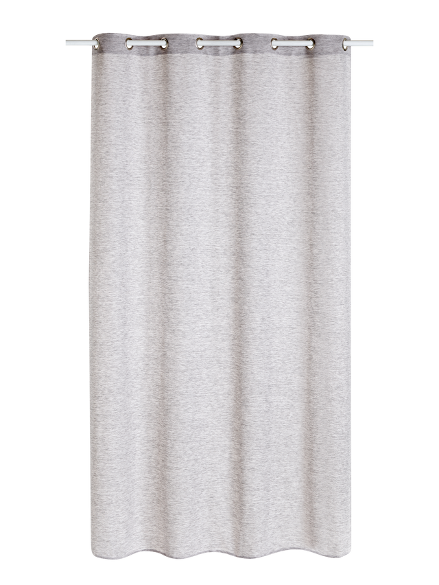 Voilage LYVAN coloris gris 140 x 240 cm