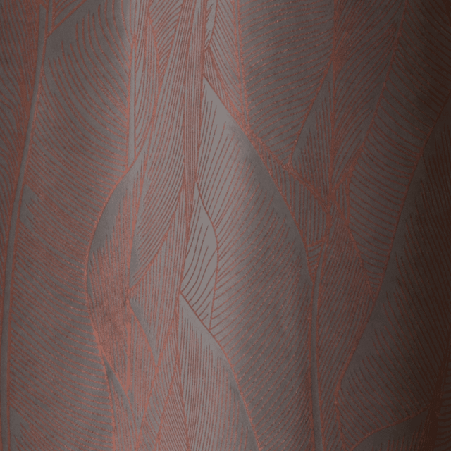 Rideau KENTIA coloris cuivre 140 x 260 cm