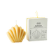 ELATE & CO Bougie Shell Jaune Sans parfum