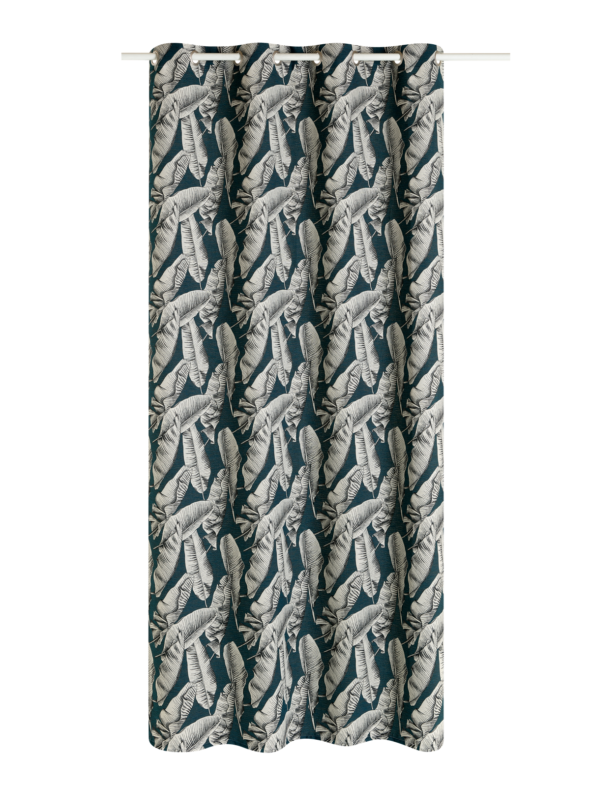 Rideau Yaho Bleu paon