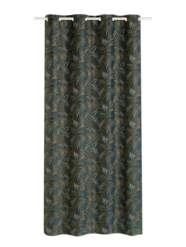 Rideau CHANIA coloris colvert 140 x 260 cm