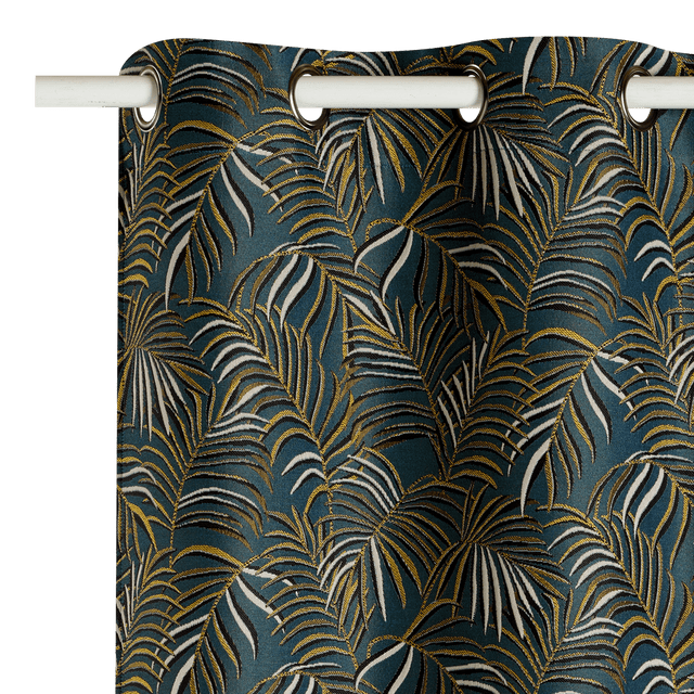 Rideau CHANIA coloris colvert 140 x 260 cm
