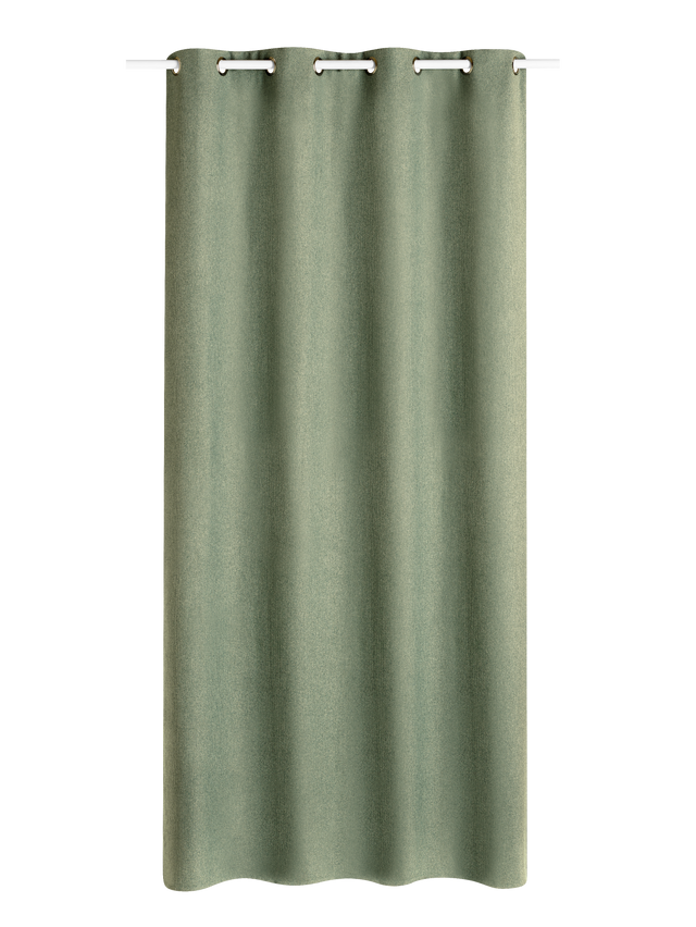 4MURS Rideau thermique ANDREA vert de gris 140 x 260 cm