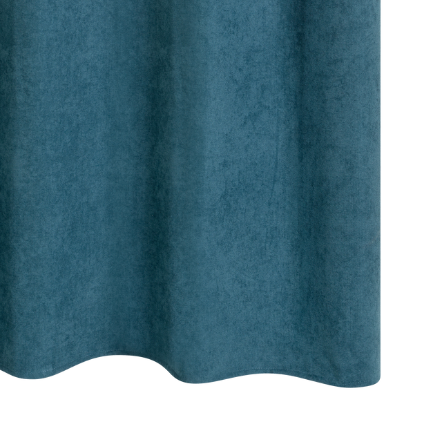 4MURS Rideau thermique KINLEY coloris bleu paon 140 x 260 cm