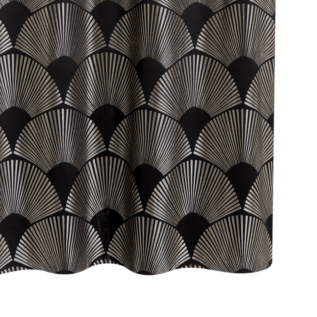 Rideau LALIK coloris noir 140 x 260 cm