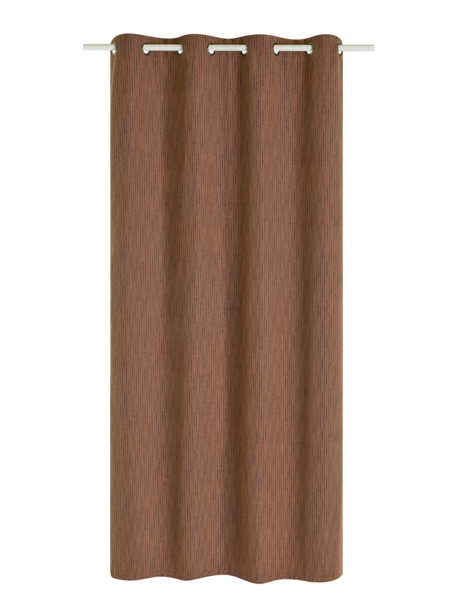 Rideau SERGIUS coloris écorce 140 x 260 cm