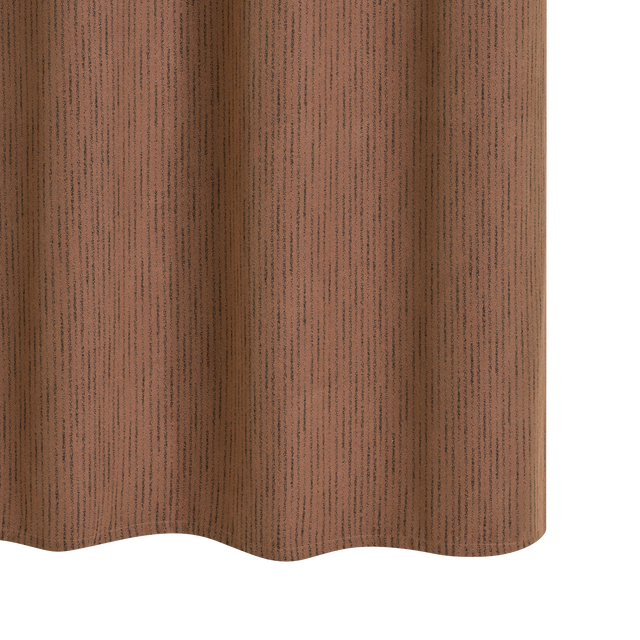 Rideau SERGIUS coloris écorce 140 x 260 cm