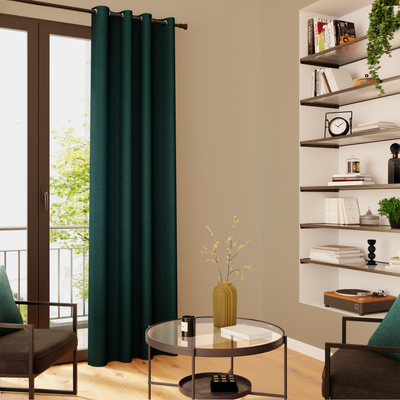 4MURS Rideau thermique Kodi Bleu paon