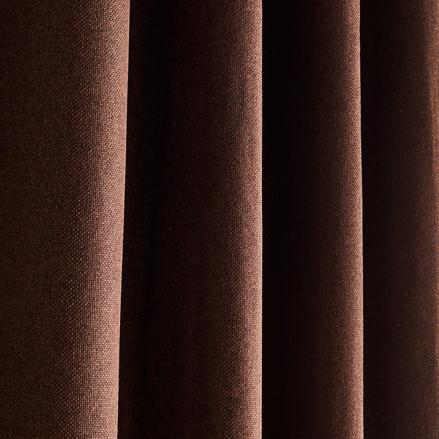 Rideau thermique ANDREA coloris brun 140 x 260 cm
