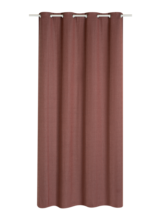 Rideau DAVILIEN coloris cognac 140 x 260 cm