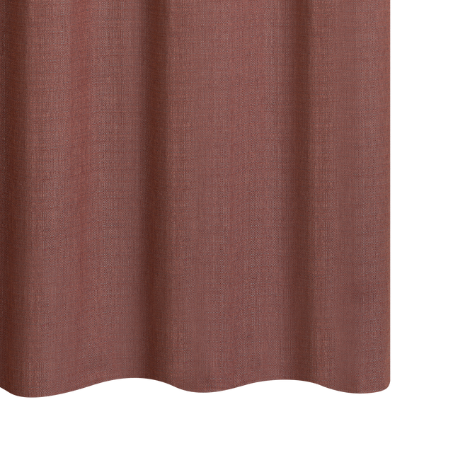 Rideau DAVILIEN coloris cognac 140 x 260 cm