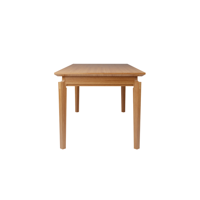 4MURS Table de salle à manger FIGARI chêne clair 150 x 85 cm