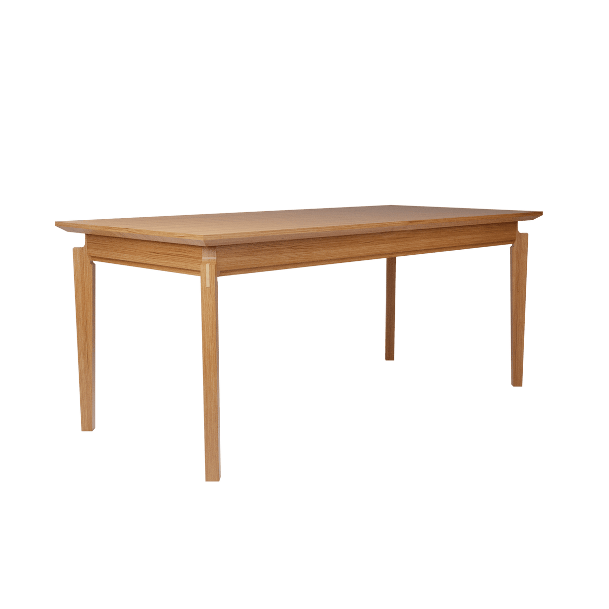 4MURS Table de salle à manger Figari Chêne clair