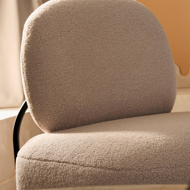 Fauteuil POLLY coloris blanc