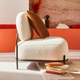 Fauteuil Polly Blanc 1 place