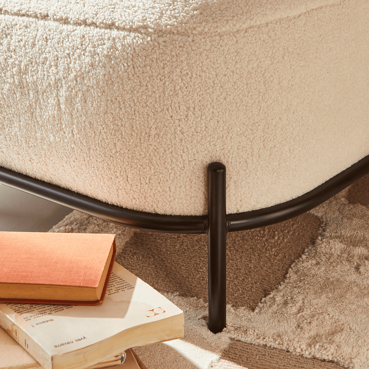 Fauteuil Polly Blanc 1 place