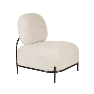 Fauteuil Polly Blanc 1 place