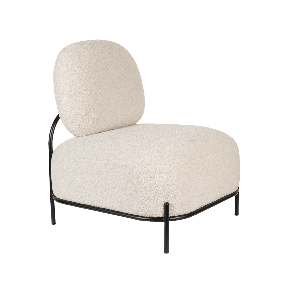 Fauteuil Polly Blanc 1 place