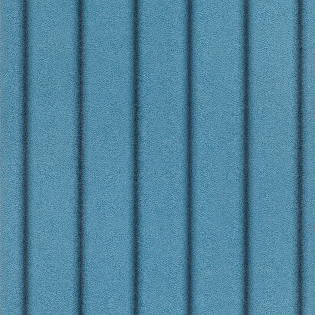 4MURS Papier peint intissé FLOYD coloris bleu moyen