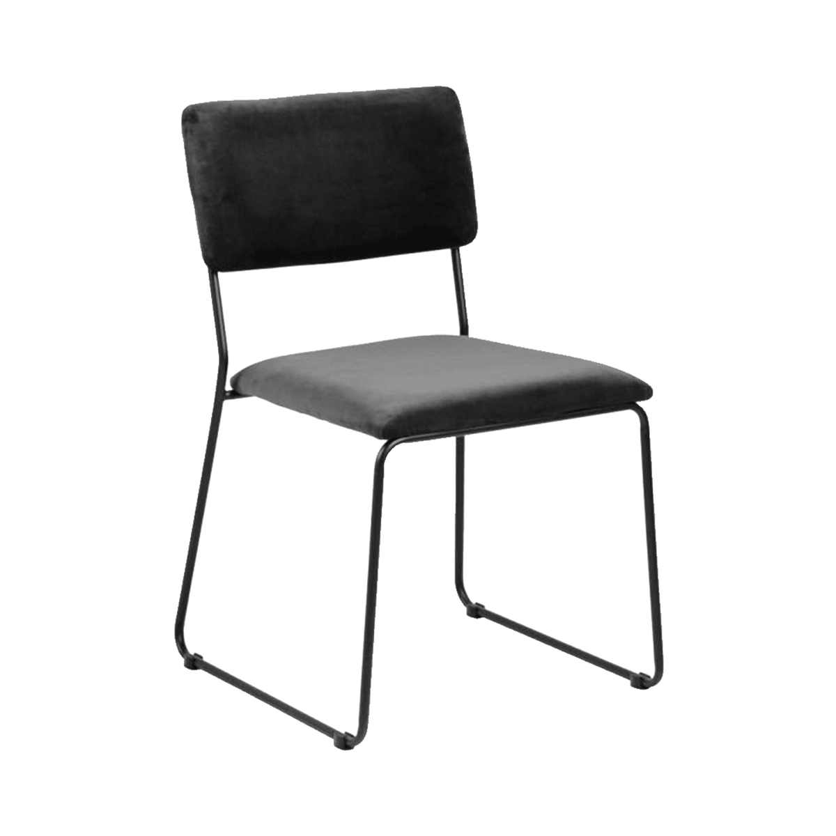 Chaise Cornelia Noir 1 place