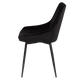 ZAGO Chaise Zelie Noir 1 place
