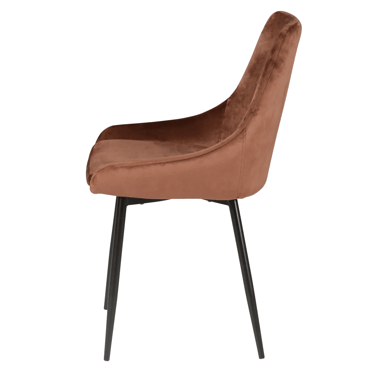 ZAGO Chaise Zelie Marron 1 place