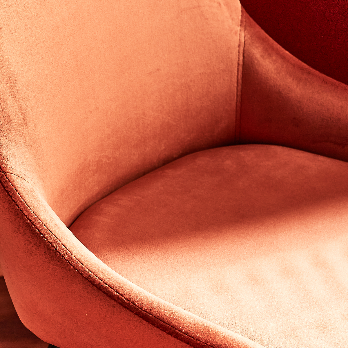 ZAGO Chaise Zelie Marron 1 place