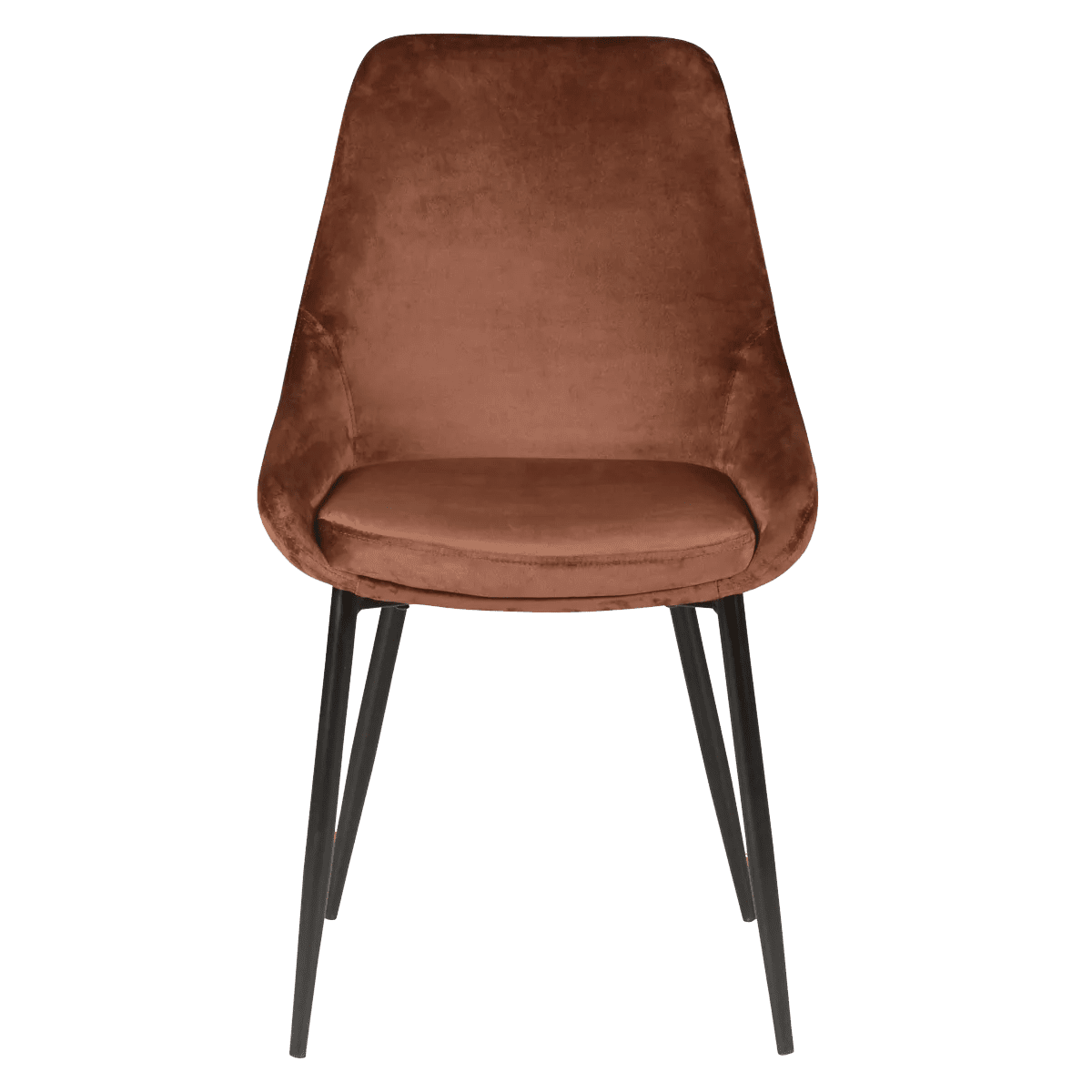 ZAGO Chaise Zelie Marron 1 place