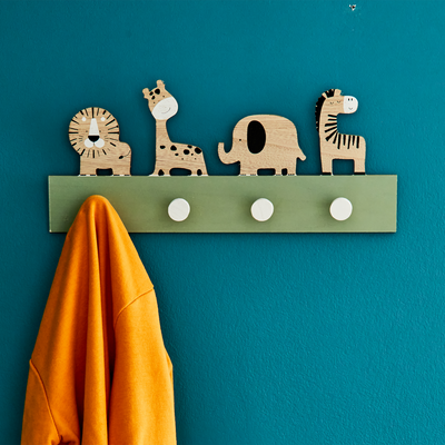 4MURS Patère Fun jungle Multicolore
