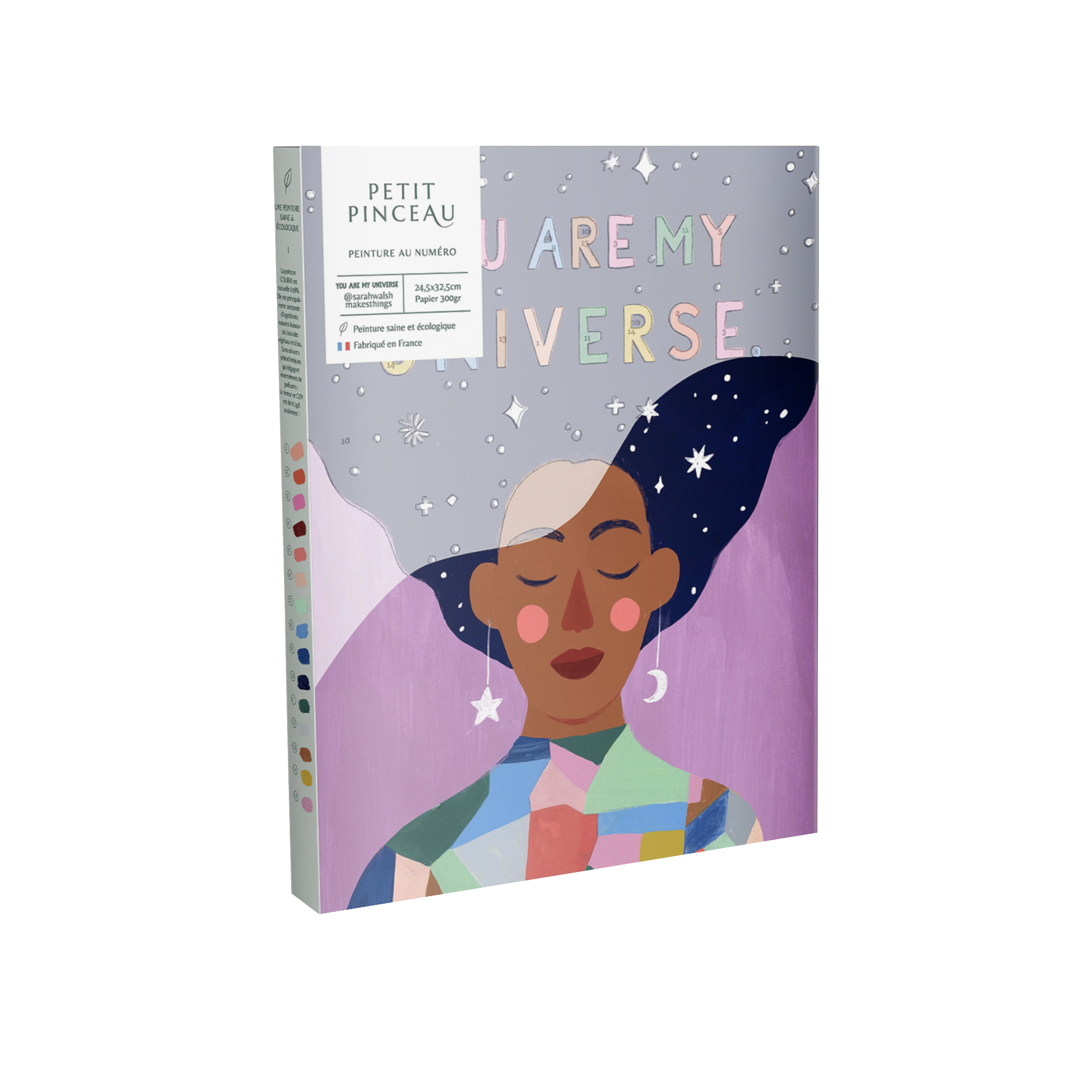 LA PETITE ÉPICERIE Peinture par numéros You are my universe Multicolore