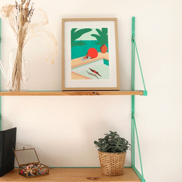 LA PETITE ÉPICERIE Peinture par numéros St barthelemy Multicolore