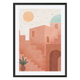 4MURS Tableau Riad Terracotta