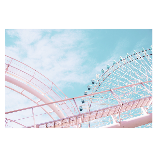 4MURS Tableau en plexiglas ROLLERCOASTER 120 x 80 cm